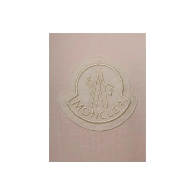 Moncler SS22 T Shirt Men's Light Pink-5