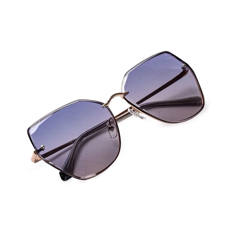 HELEN KELLER Irregular Shape Sunglasses Unisex-0