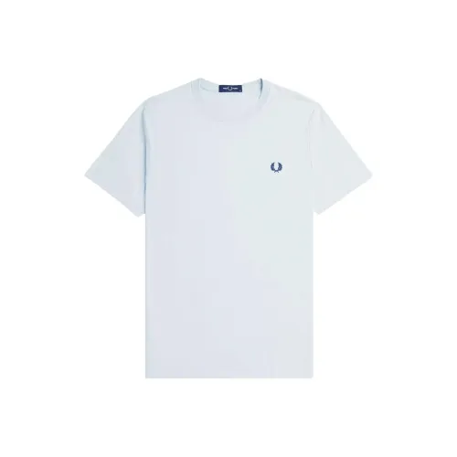 FRED PERRY T Shirt Men's Light Blue