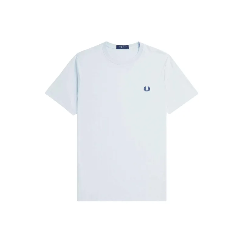 FRED PERRY T Shirt Men's Light Blue-0