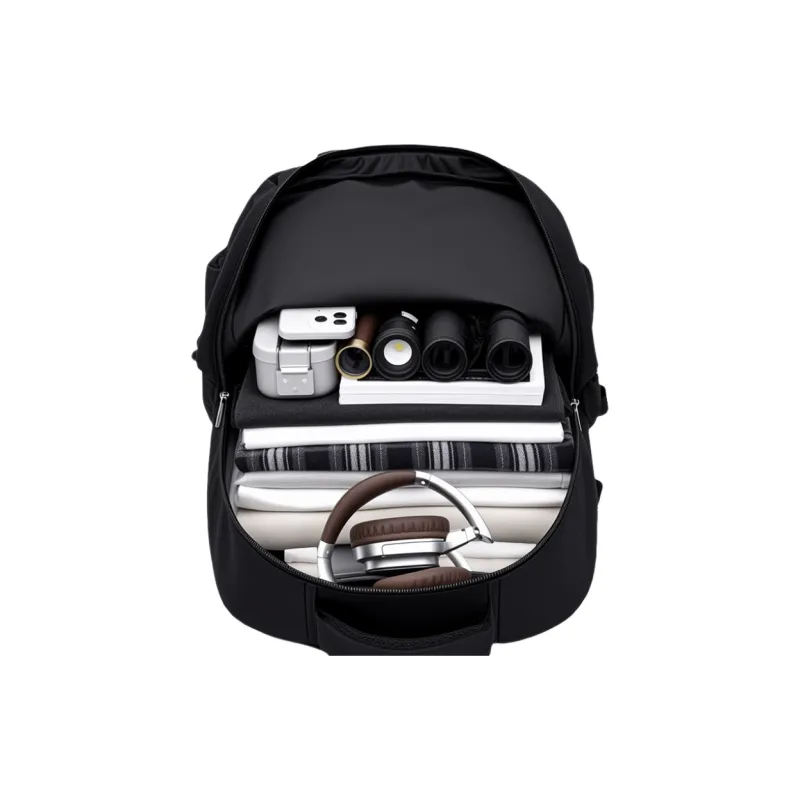Tonlion Oxford Backpack Regular Unisex Black-1