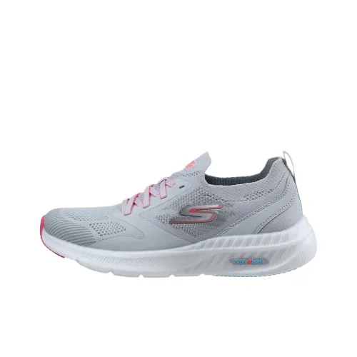 Skechers Go Run Hyper Burst Cushioning, Wear Resistant Low Top Running Chain Women's Gray
