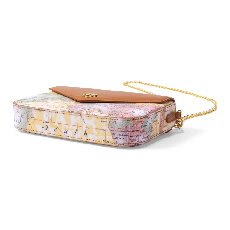 PAPRIKA Cow Leather Shoulder Bag Women's Multicolor-9