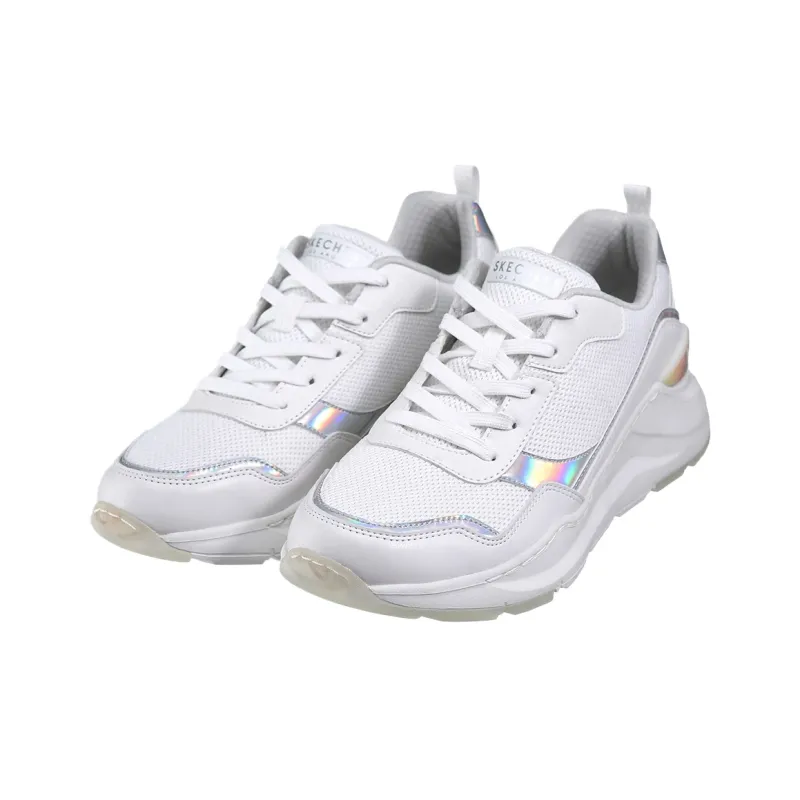 Skechers Rovina Low Top Casual Shoes Women's White-2