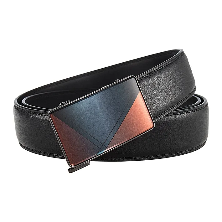 Yalu Preferred Cow Split Leather Belts Men's 3.5CM-3