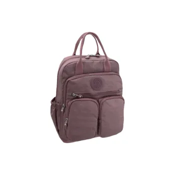 Gerlanx Nylon Fabric Backpack Unisex Multicolor