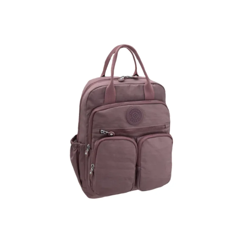 Gerlanx Nylon Fabric Backpack Unisex Multicolor-24