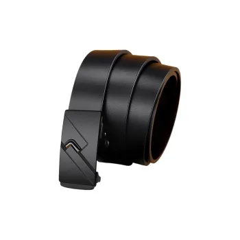 Warrior Split Cow Leather Belt Unisex 3.3CM