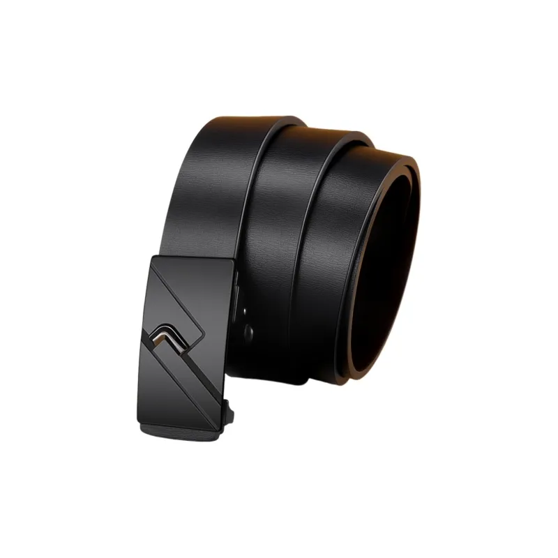 Warrior Split Cow Leather Belt Unisex 3.3CM-0
