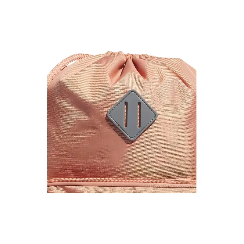 Adidas Recycled Polyester Backpack Unisex Pink & Metallic Silver-3