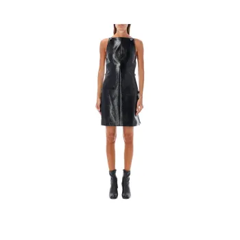 COURREGES Buckle Detailed Sleeveless Dress