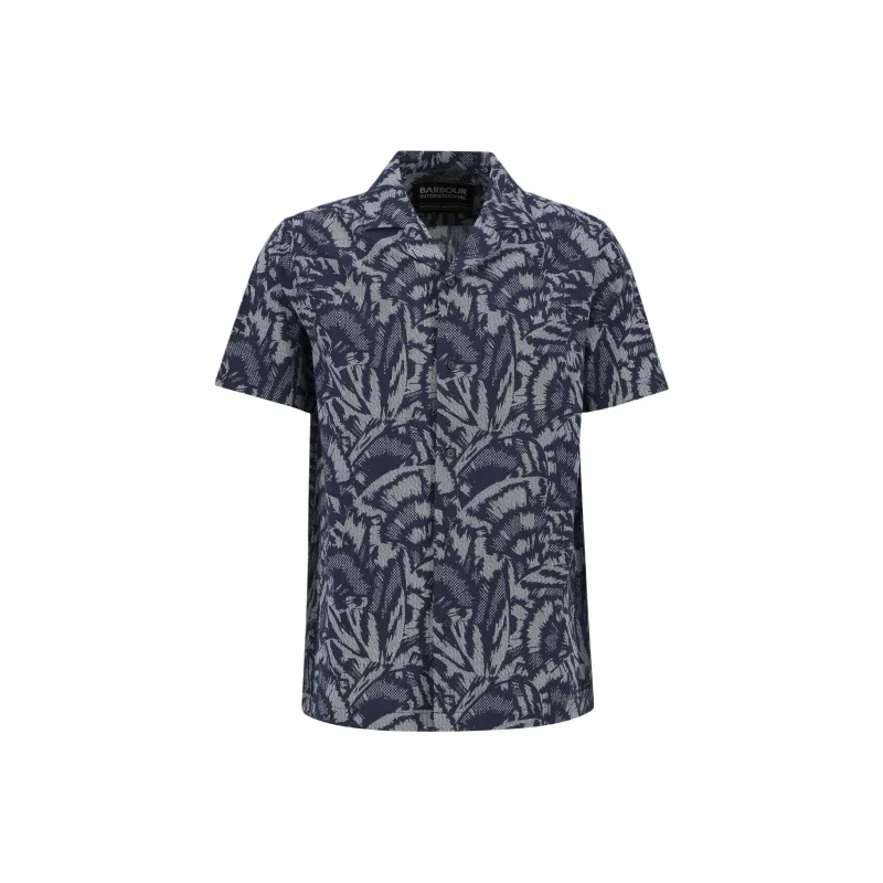 BARBOUR Shirt Men's Marine Blue-0