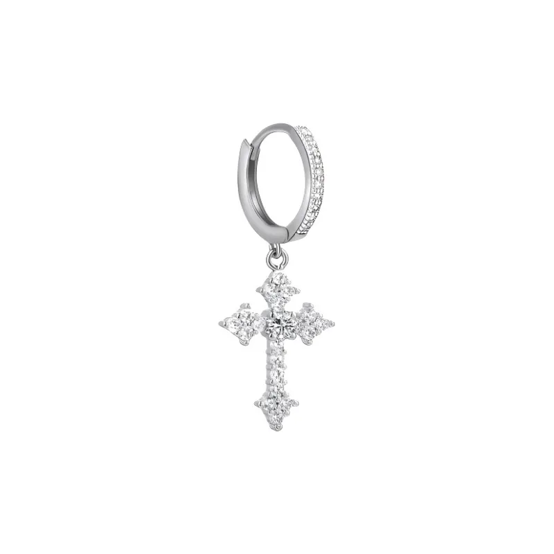 Danqin Alloy/Zircon Earrings Unisex-0
