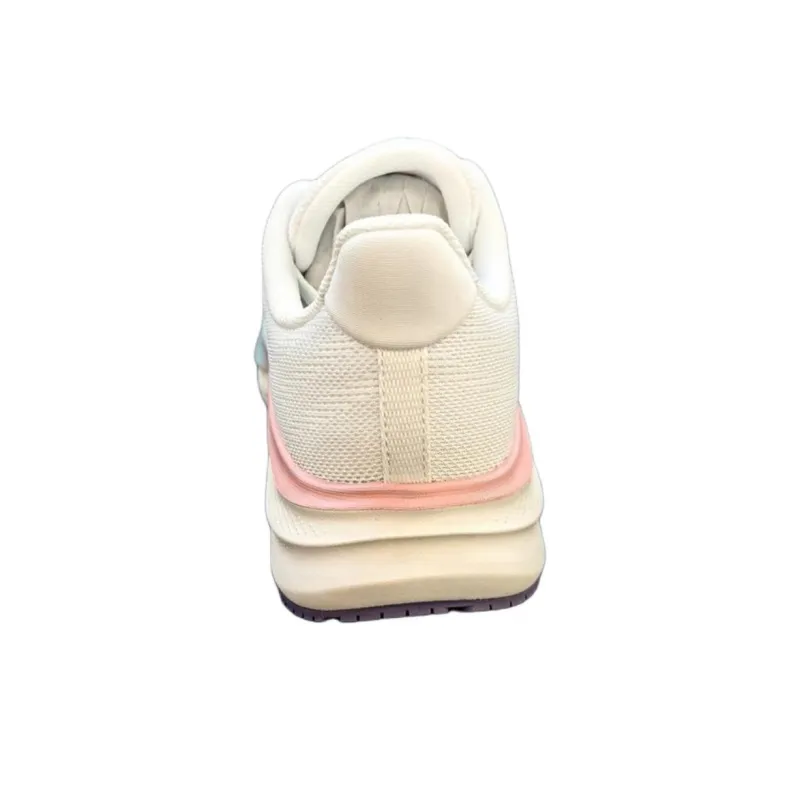 Anta Cushioning And Breathable Low Top Casual Running Shoes Women's Papyrus White-2
