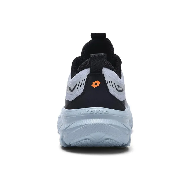 LOTTO Cushioning Rebound Abrasion Resistant Lightweight Slip Resistant Low Top Trail Running Shoes Men's Gray-3