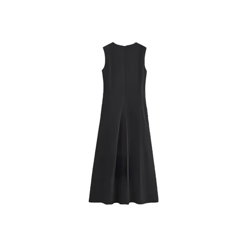 Mu Xiao Xin Sleeveless Dress Women's-6