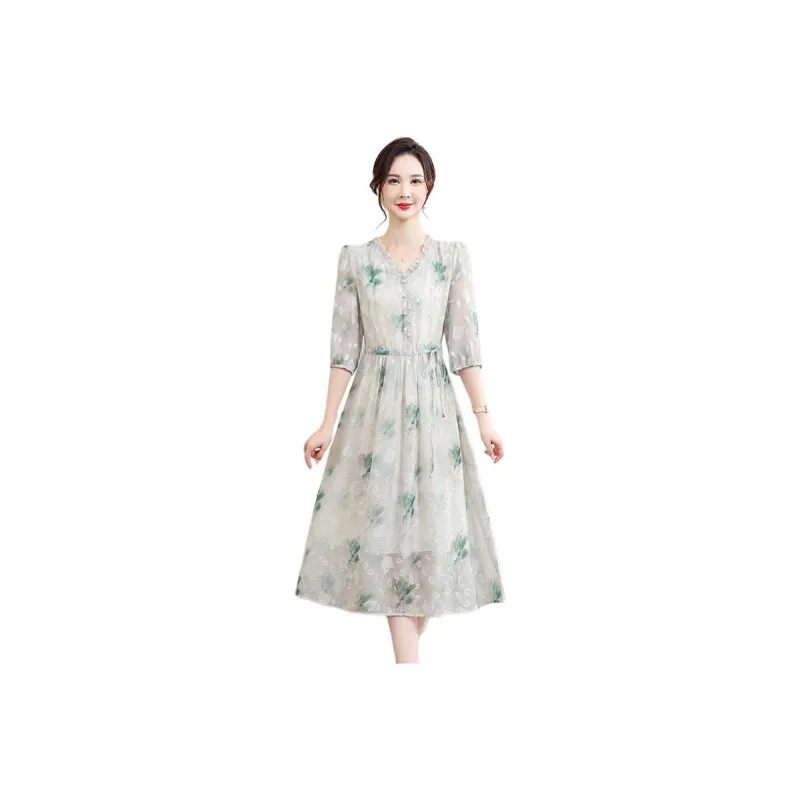 PIERRE CARDIN Short Sleeved Dress Women's-16