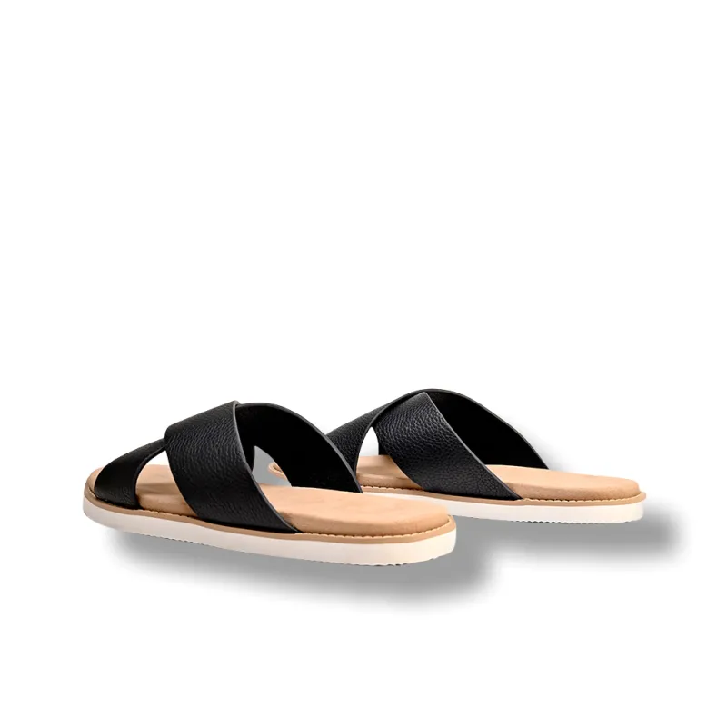 Brounvanm Rubber Sole Slip Resistant Quick Dry Slide Slippers Men's-3