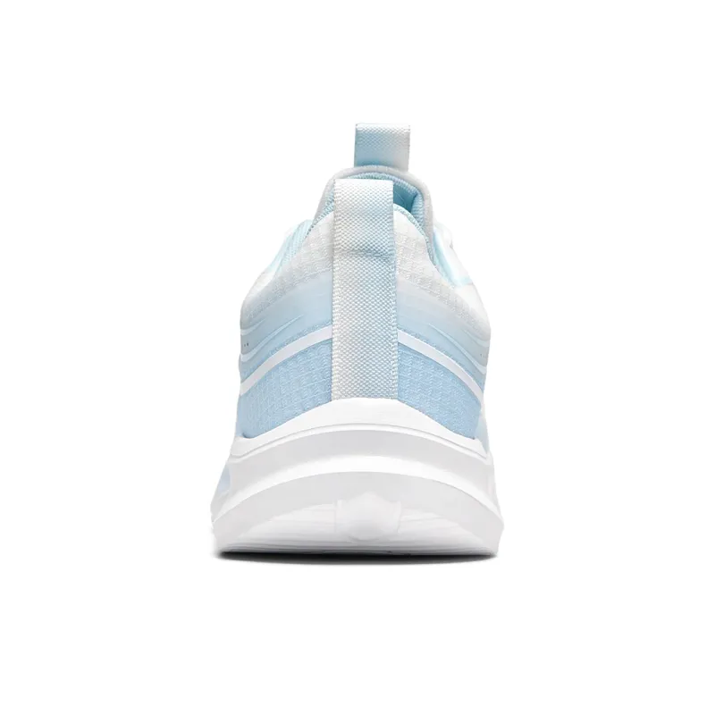 Binary Cushioning, Rebound, Lightweight, Anti slip Low Top Casual Running Shoes Men's White Blue-3