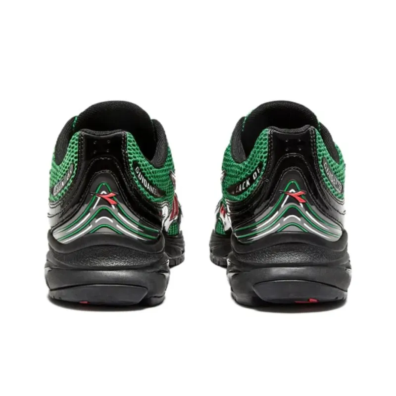 Diadora Anti Slip Wear Resistant Low Top Running Shoes Unisex Green-2