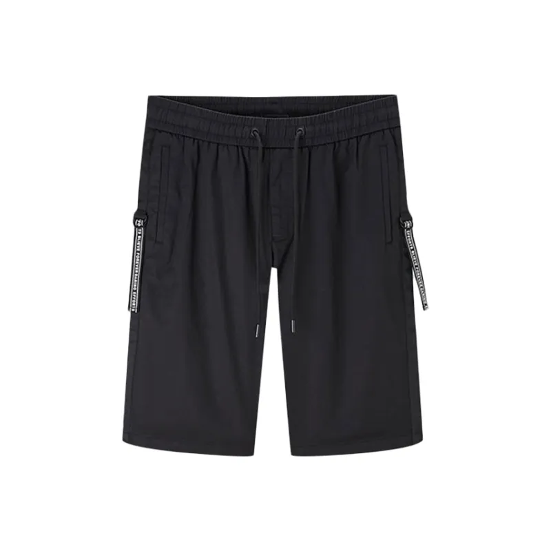 ARTSDON Denim Shorts Men Black-0