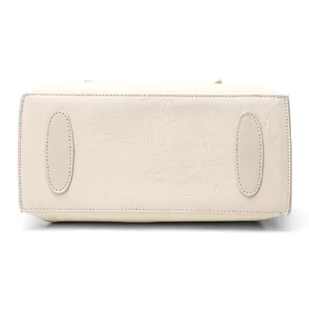 CLEVER& KETCH PU Handbag Women's White-3