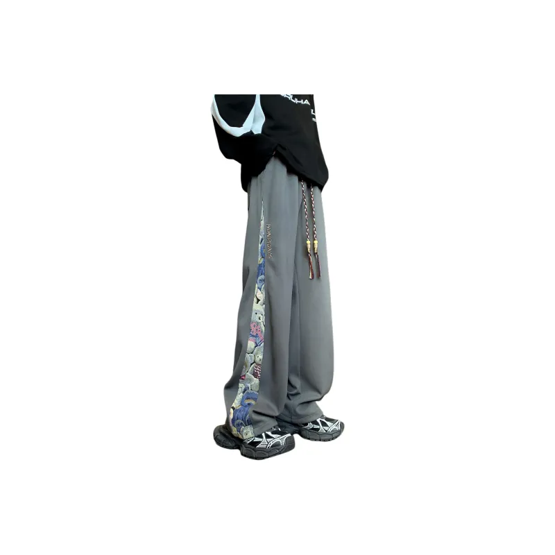 KIRHNE Casual Pants Unisex-12