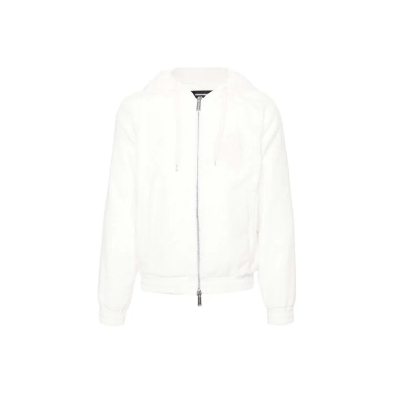 DSQUARED 2 Logo embroidered Terry cloth Jacket-1