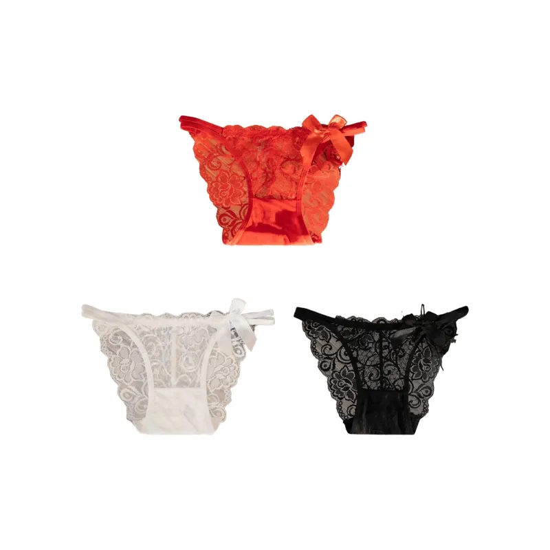 Flowers In Water Underpants Women's 3 Pack-0