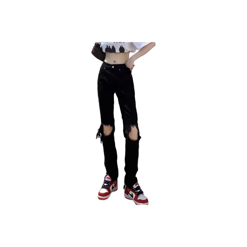 MGXEK Jeans Unisex Black-0