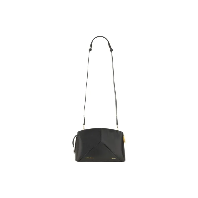 Victoria Beckham Leather Shoulder Bag Women's Black-1