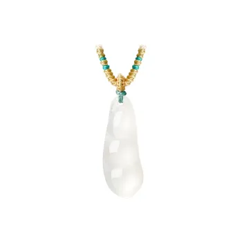 CHOW TAI SENG Natural Chalcedony Necklaces Women's