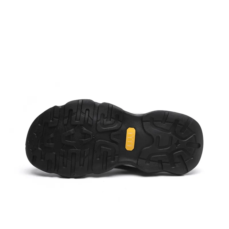 ELLE HOMME Slip Resistant And Breathable River Trekking Shoes Men's Black-4