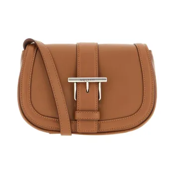 Alexander McQueen Leather Crossbody Bag Women's Brown