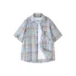 Yellow Blue Plaid