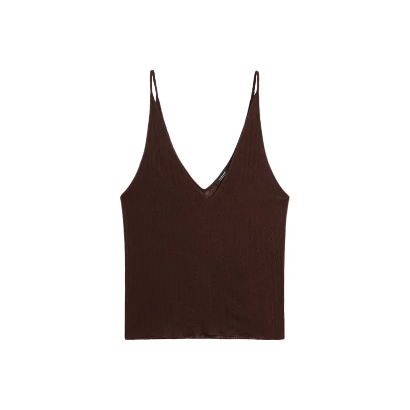 Massimo Dutti Camisoles Women's Red-0
