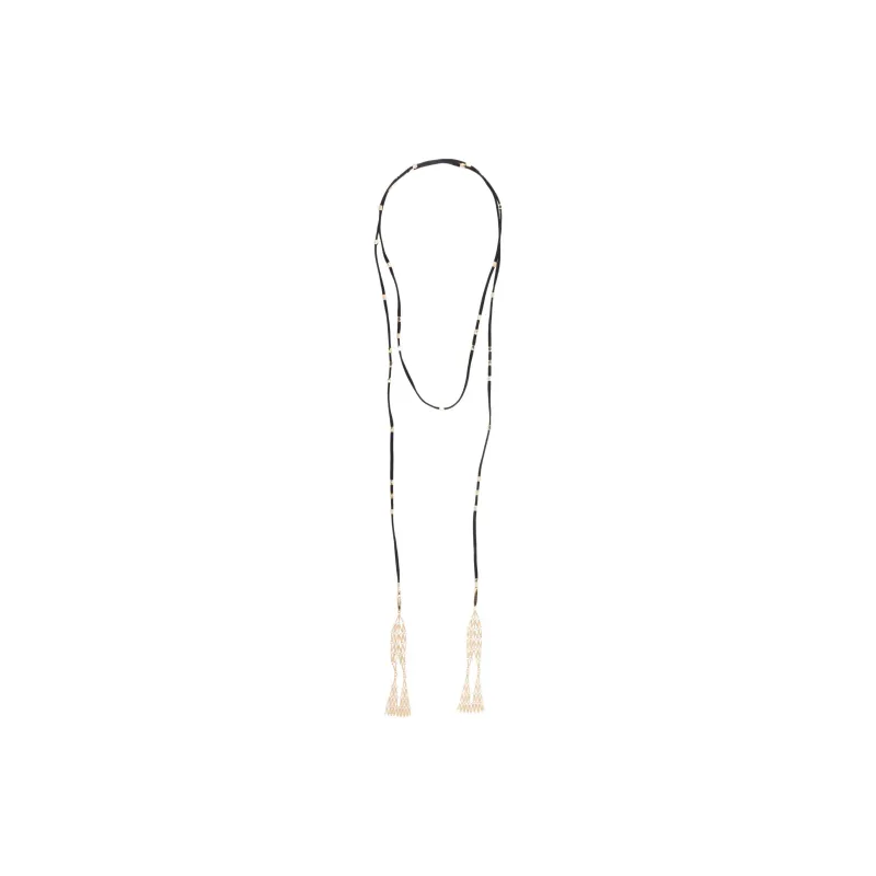 ISABEL MARANT ETOILE Metal tassel Necklace-1