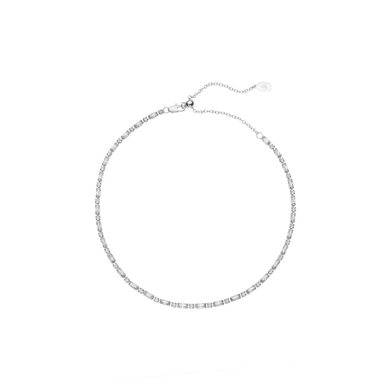 ICEGANG Zircon Necklaces Unisex-3