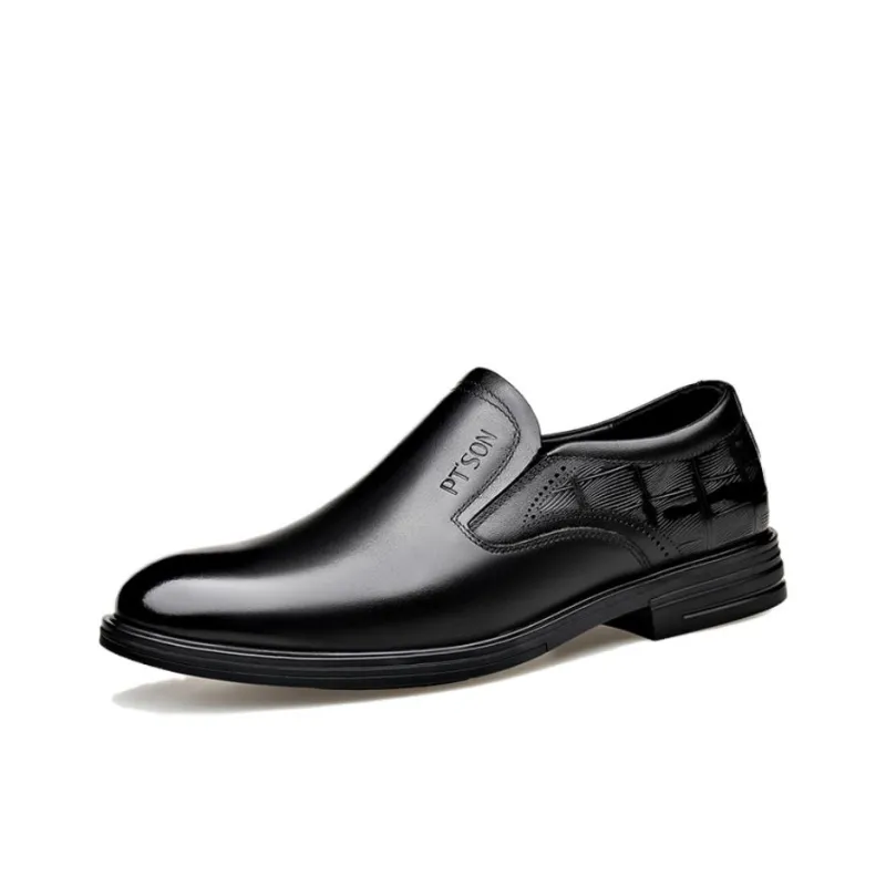 PT'SON Casual Shoes Men's Black-1