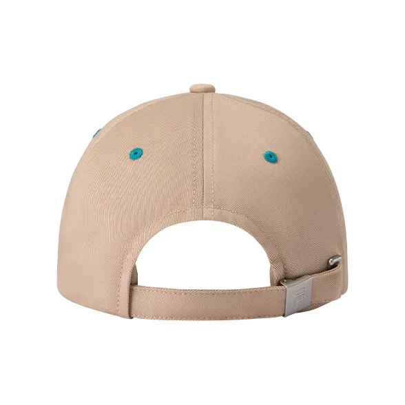 FILA FUSION Cotton Baseball Caps Unisex Bear Brown-2