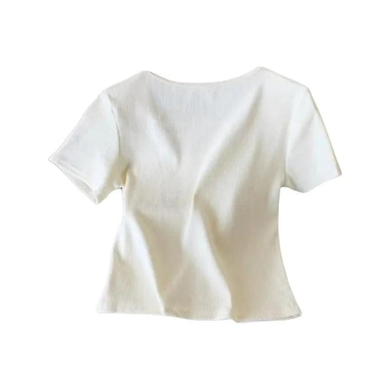 ABCMININ Set in Sleeve T Shirt Women's-4