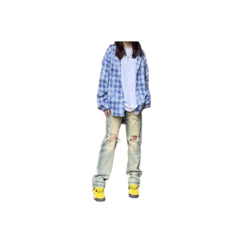 KVIV Jeans Unisex Yellow Mud 