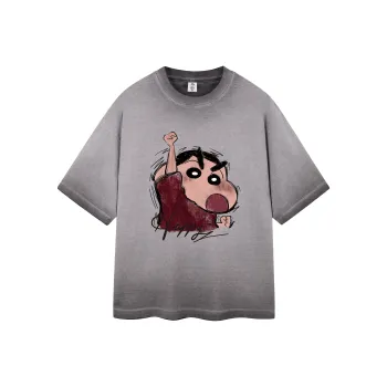 Crayon Shinchan Short Sleeved T Shirts Unisex
