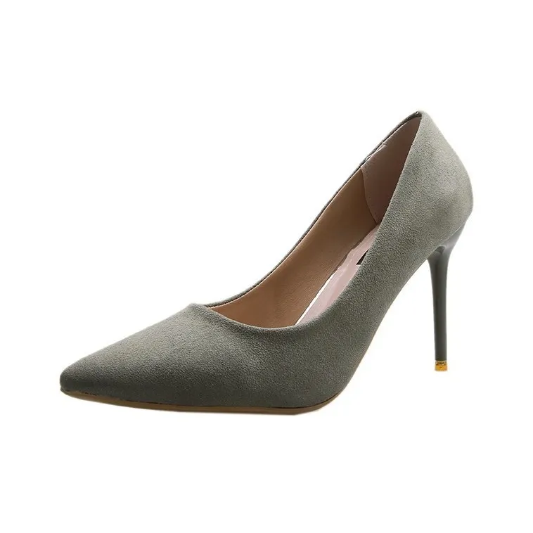 Dawei's House Slim Heel High Heels Women's-12