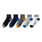 Black+Navy Blue+Dark Gray+Light Gray+White