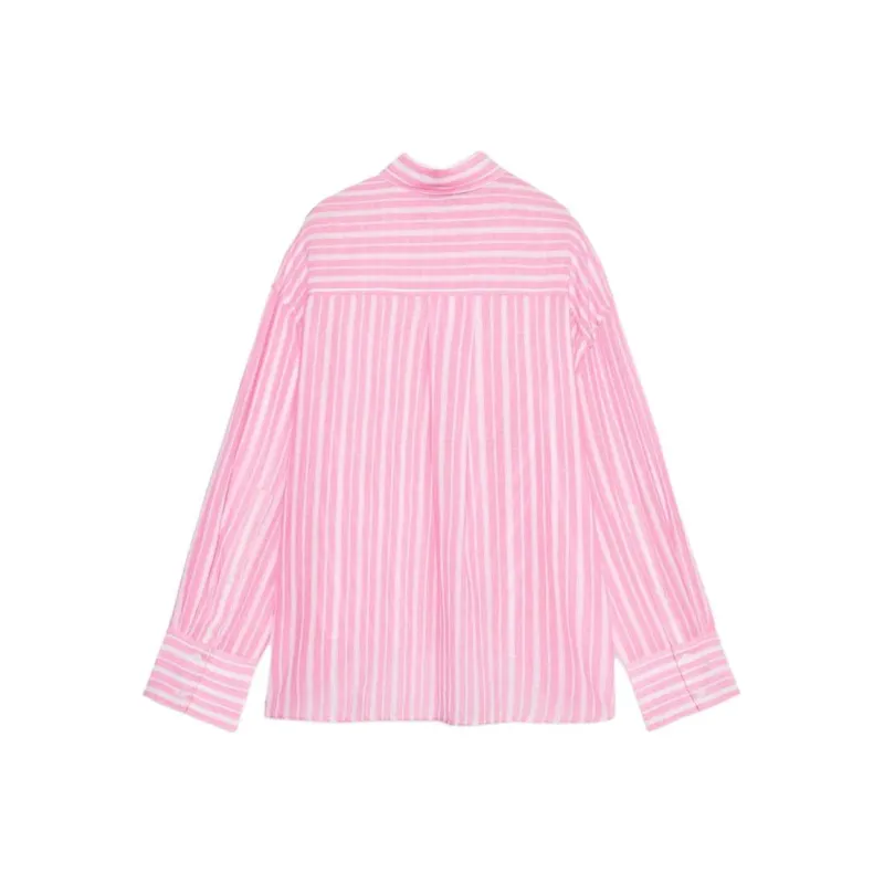 ZARA Shirts Women's Pink/White-1