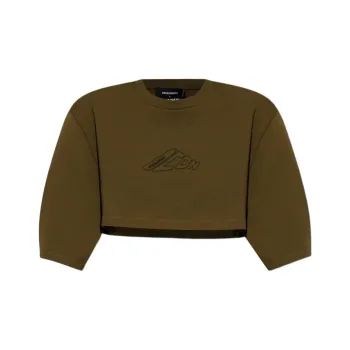 DSQUARED 2 Cropped T shirt
