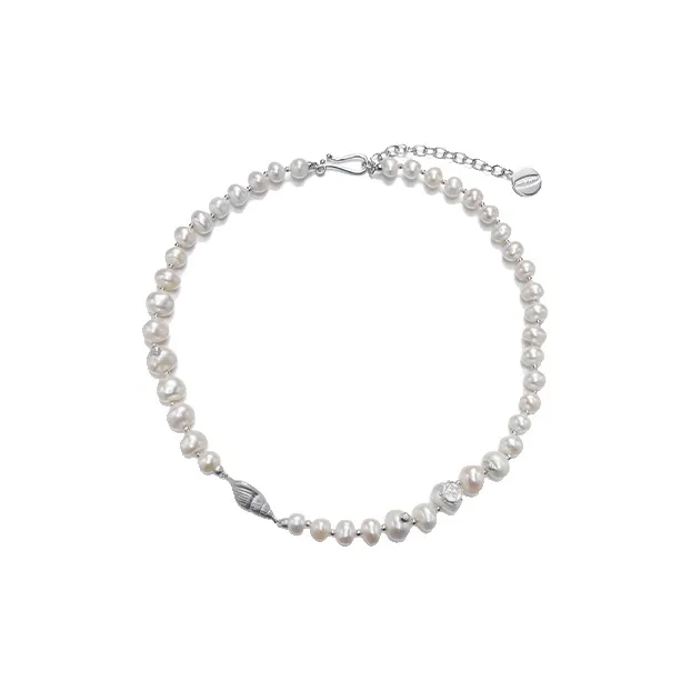 Lost In Echo Freshwater Pearl Necklaces Women's-5