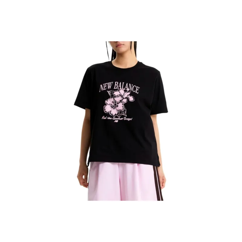 New Balance T Shirt Women's Black-4