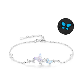 ZSY Silver 925 Bracelets Women's Box # Good Luck